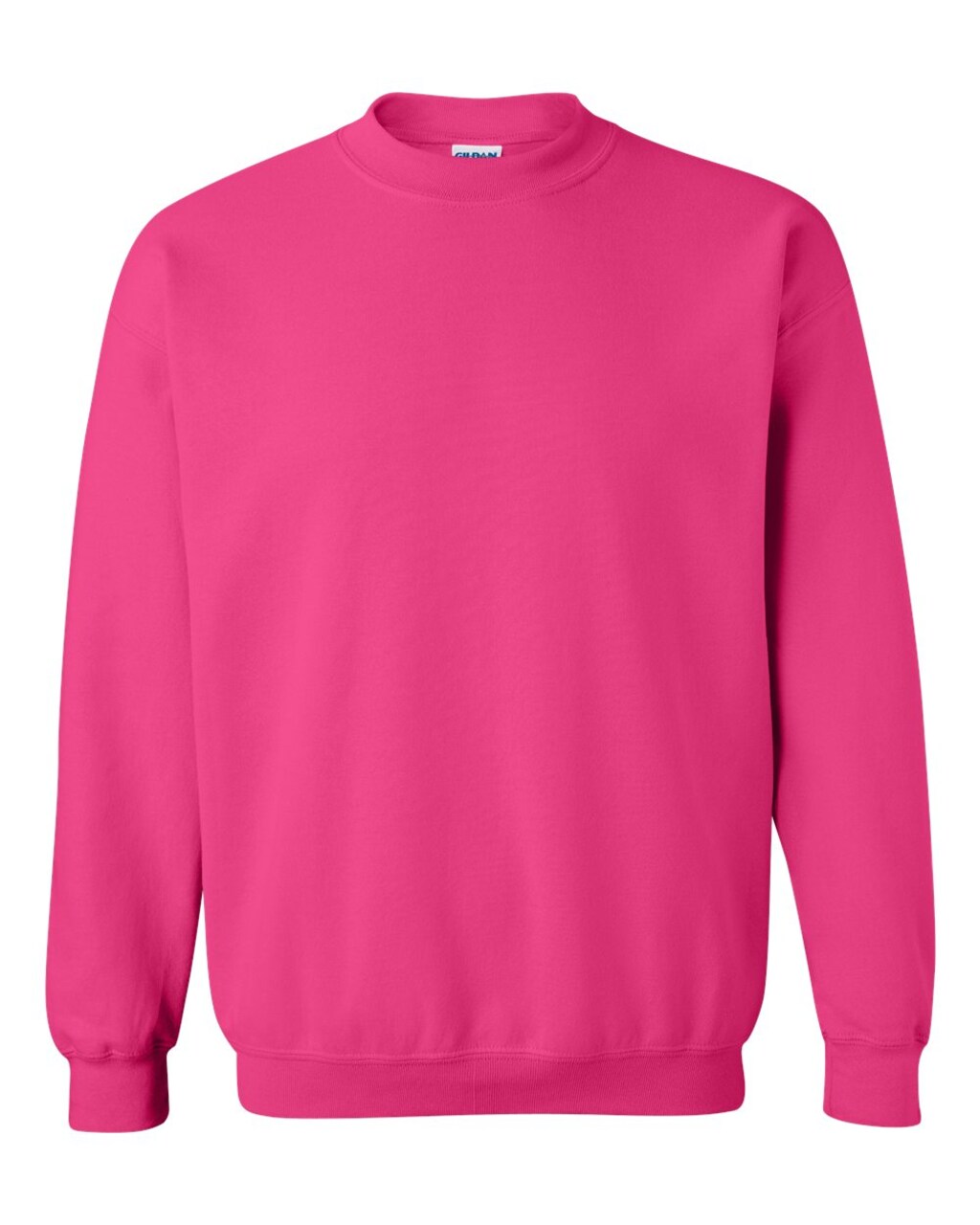 Gildan Crewneck Long Sleeve Sweatshirt, Blank Heavy Blend Fleece Pullover